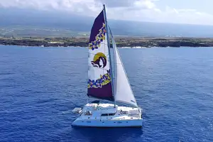 Luxury Dolphin Snorkel Sail | Departing Kona