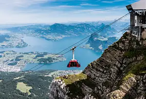 Pilatus Half-day Golden Round Trip from Lucerne in Summer